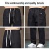 Jeep Men's Premium Loose Straight-Leg Cotton Casual Pants