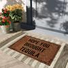 Hope You Brought Tequila Doormat Rubber Bathroom Kitchen Mat Garden Garage Door Floor Mat Non-Slip Carpet Entrance Rug