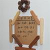 Holz Kühlschrankmagnet Nachrichtenaufkleber Ornamente für Heim Büro Dekoration Kind