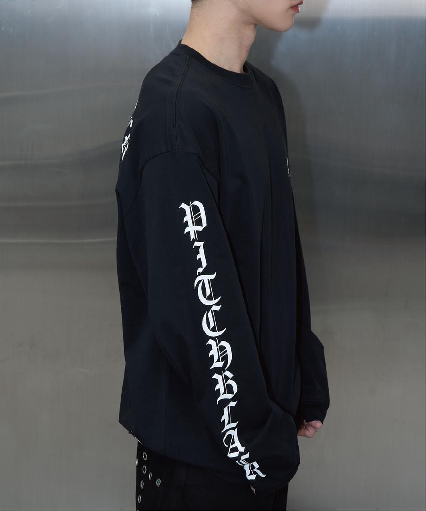 Pichibeullaeg Basic Logo Long Sleeve Tee (Black)