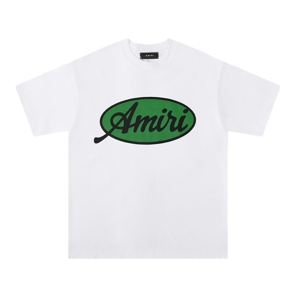 729 Amiri 2025 Sommer Neu Herren- und Damen Locker Hochwertige Baumwolle Übergröße T-Shirt Partner-T-Shirt