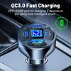 3.0 Fast Charging Mobile Phone Adapter 66W USB PD Car Charger 2 USB Port +2 PD Charger Quick Charge