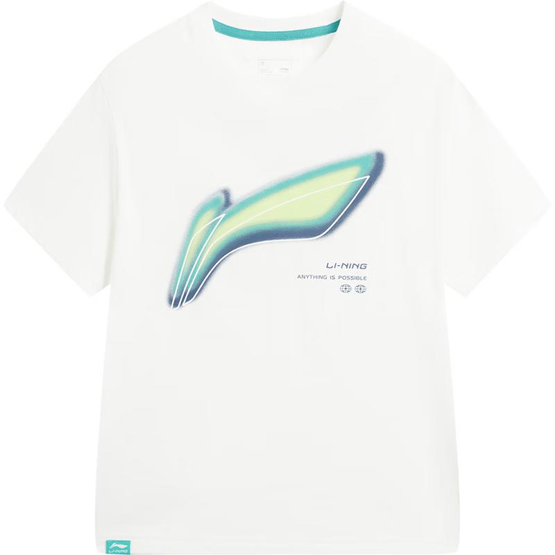 Li-Ning Kids' Breathable Loose Fit Short Sleeve T-Shirt
