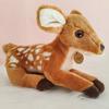 New Kawaii Deer Plushtoys In Prone Pose Soothing Elk Doll For Girls Bedtime Companion Soft Fawn Animal Friend