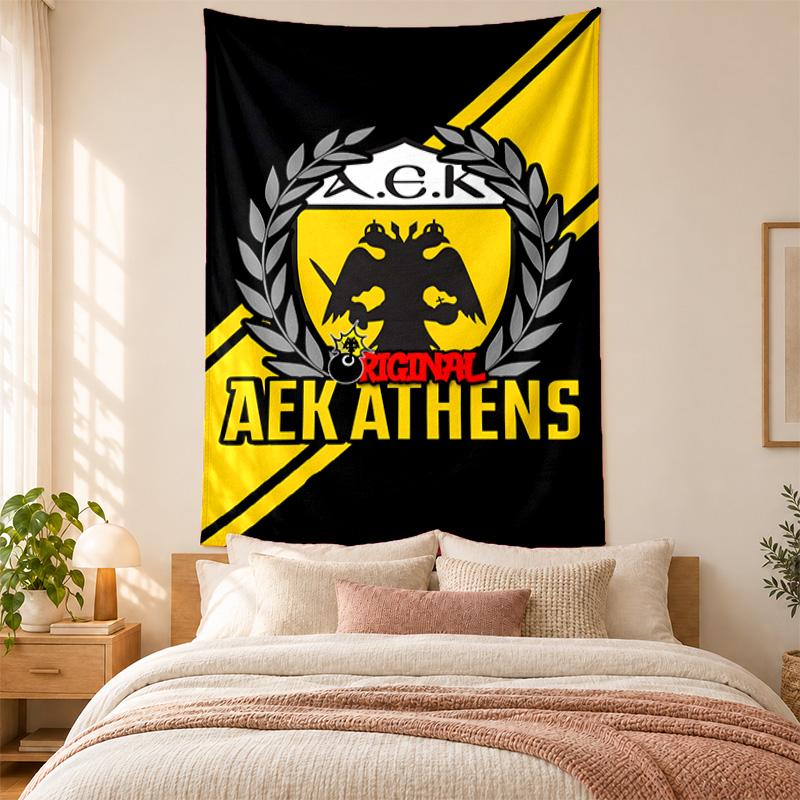 AEK Athens Tapestry highquality for decorating living room bedroom dorm walls ideal as bedroom wallart orholiday gift