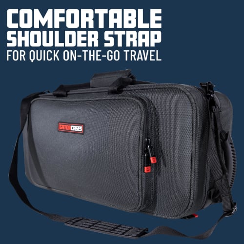 GATOR Adagio Series Lightweight Semi-Hard Case for Tenor Saxophone, Square, EPS (GL-TENORSAX-R23)