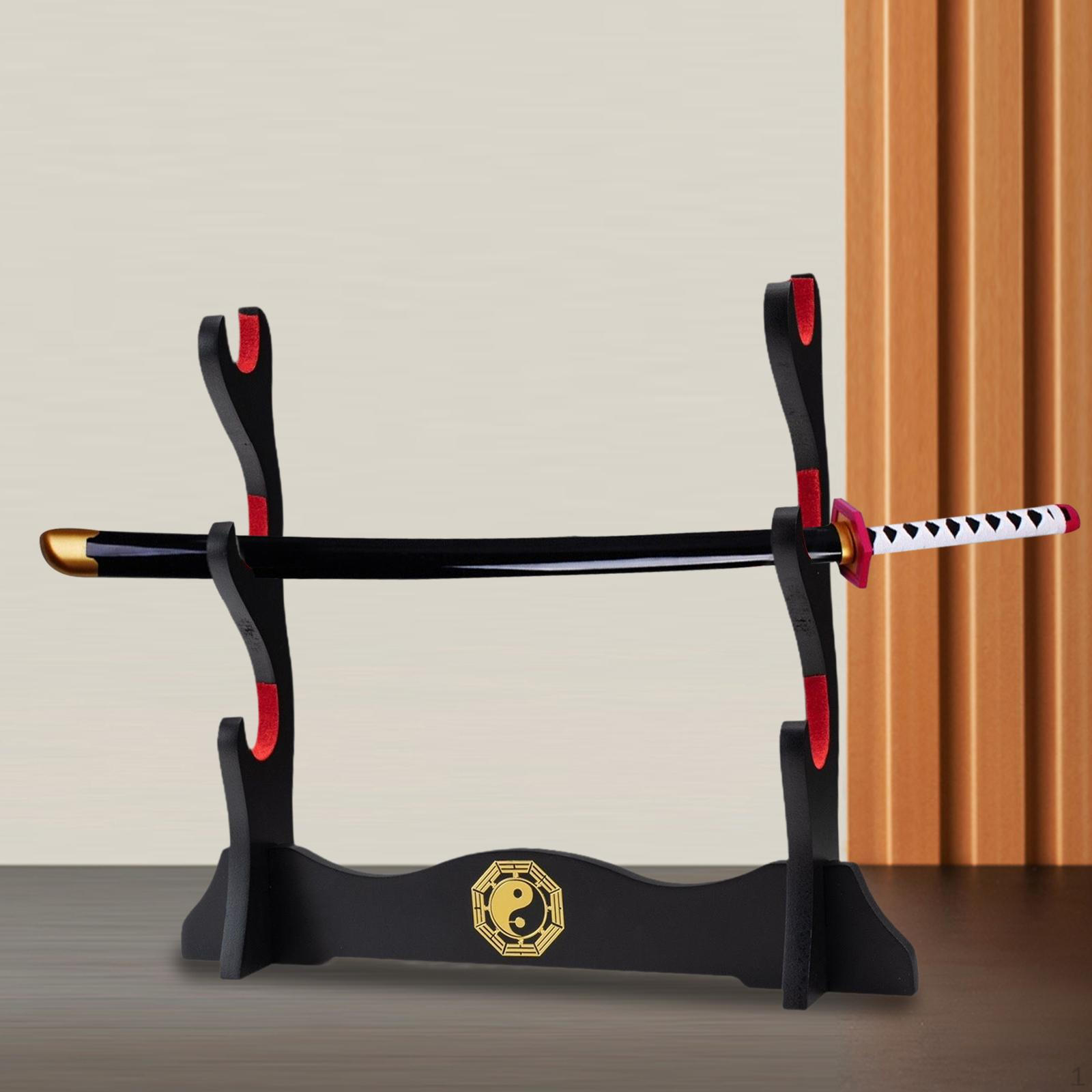 Китайский стиль Настольная подставка для меча Держатель Декоративный Наследие Культуры Классика 3 layers