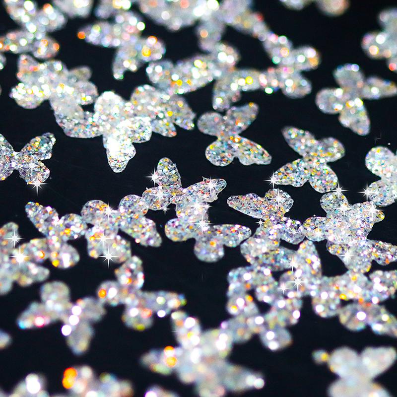 Mini Sparkling Star Nail Glitter Sparkling Pentagram Nail Decoration Nail Salon Design Cute Accessories Diy Nail Art Design