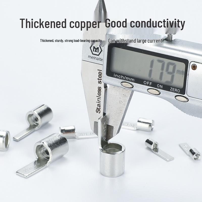 Purple Copper Cold Crimp Pin Type Terminal Lug (DBN2-9-10-14-18)
