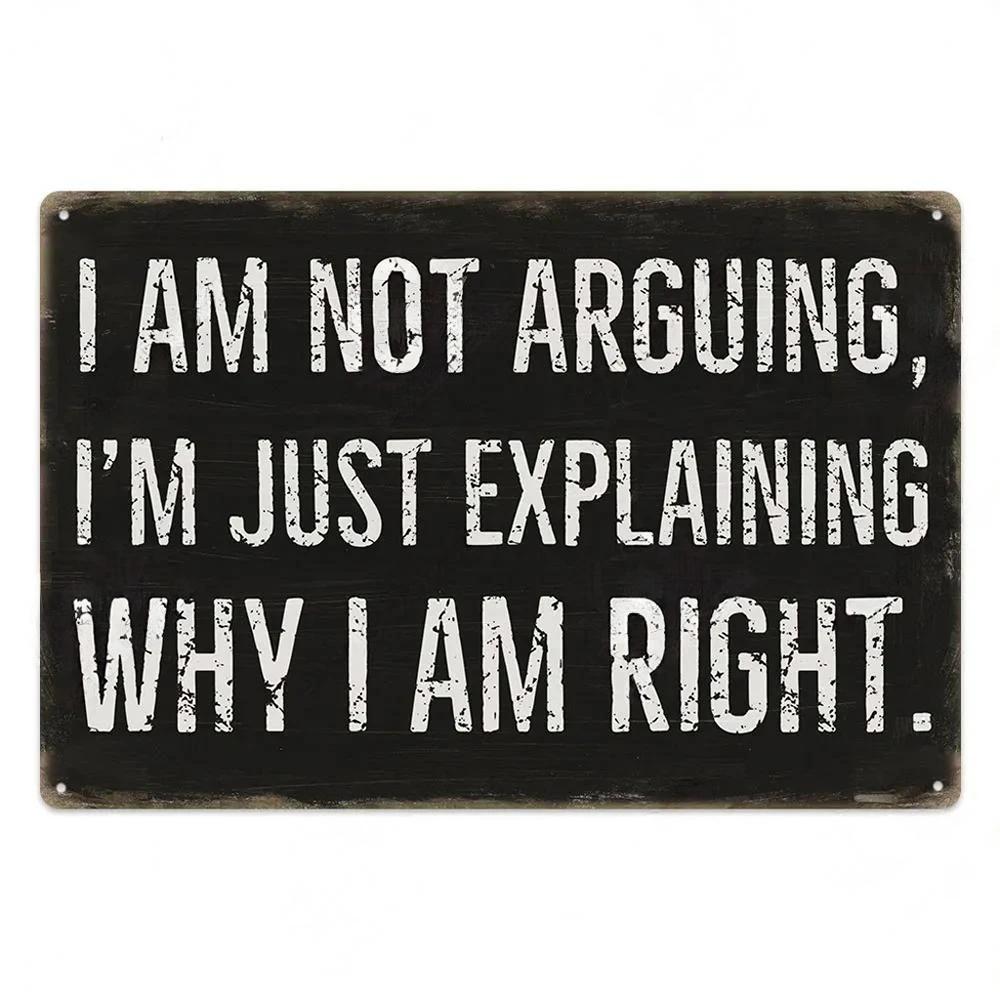 Sentence Vintage Plaque Metal Tin Signs Posters Decor Retro Wall Art Room Decoration for Home Family Bar Club