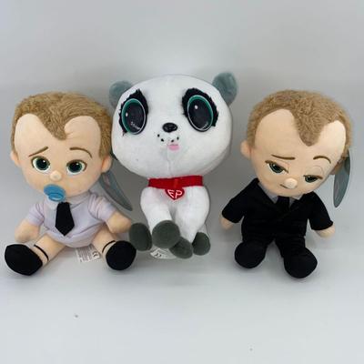 Anime The Boss Baby Plush Toy Kawaii Cartoon Dog Puppy Soft Stuffed Animals Dolls Toys For Kids Birthday Christmas Gifts