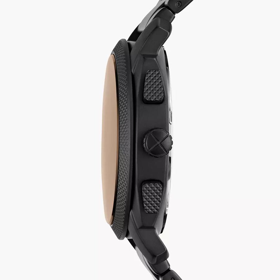 Fossil Men's Quartz Three-Hand Watch - Stainless Steel Case, Scratch Resistant Glass FS4682