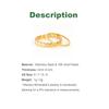 2/4mm Tiny Thick Selection Gold Color Beaded Stainless Steel Rings for Women Retro Statement Plain Band Knuckle Stacking Jewelry