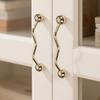 Comfortable Grip Solid Drawer Door Knobs Light Luxury Kitchen Pulls  Cabinets