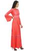 Bimba Women's Kimono Sleeve Maxi Long Boho Gothic Jilbab Dress Rayon