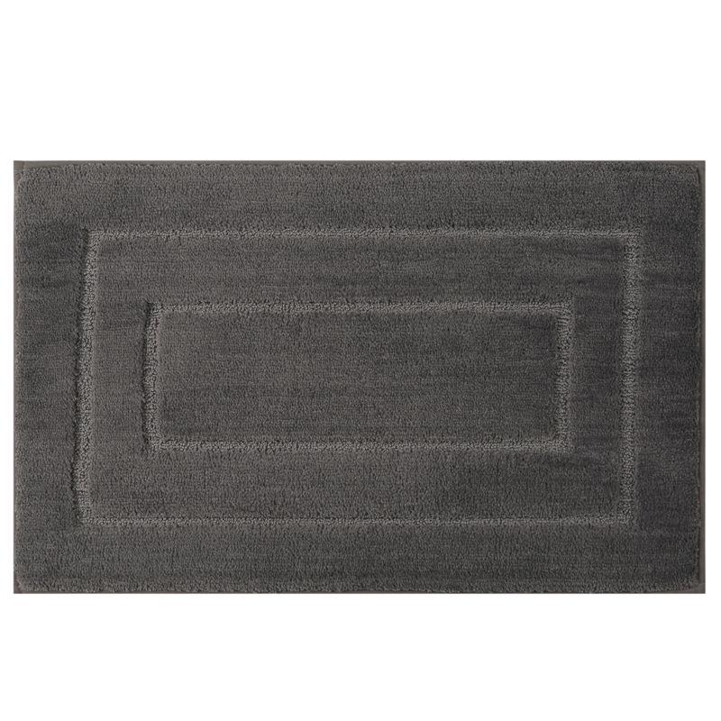 Absorbent Quick-Dry Bathroom Mat Set: 3-Piece Toilet & Washbasin Pads