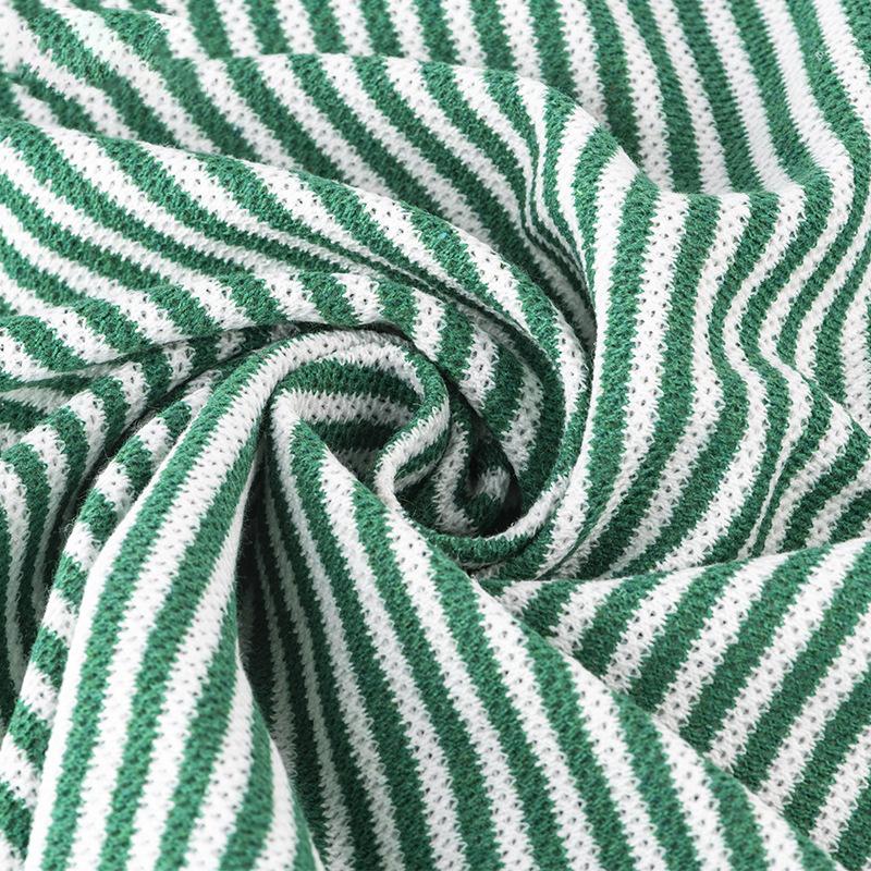 50x45cm Ribbed Striped Pure Cotton Knitted FabricFor Winter Wool Sweaters, Toy Clothes, Handmade DIY Sewing Fabric TJ20741