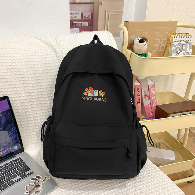 

Свежий и Свежий Школьный Рюкзак для Колледжа для Женщин Новый Модный Универсальный Рюкзак Большой Вместимости Защита Спины Милый Рюкзак