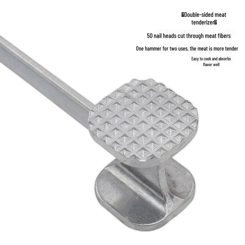 Double-sided Aluminum Alloy Meat Tenderizer