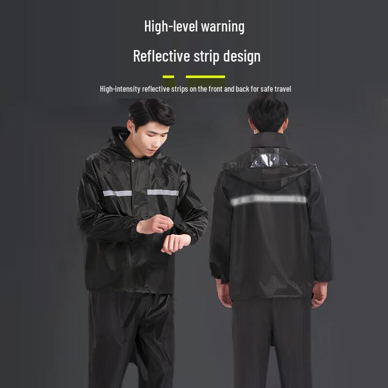 Yuzhongyi Outdoor Cycling Reflective Rain Suit Set