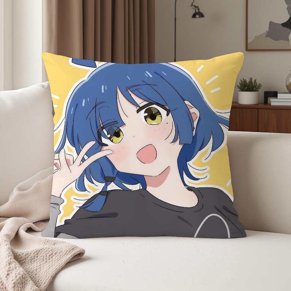Anime Bbocchi The Rock Pillow Case Suitable For Bedrooms Living Rooms Cars Home Decoration
