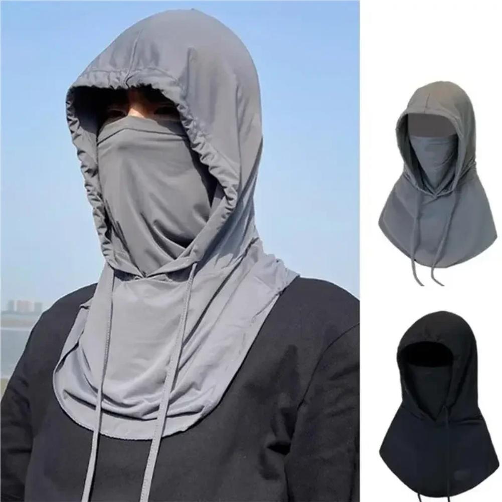1Pcs Autumn 360° Lightweight Comfortable Hood Sun Protection Shroud Mask for Outdoor Activities Fishing Surfing Cycling Hiking