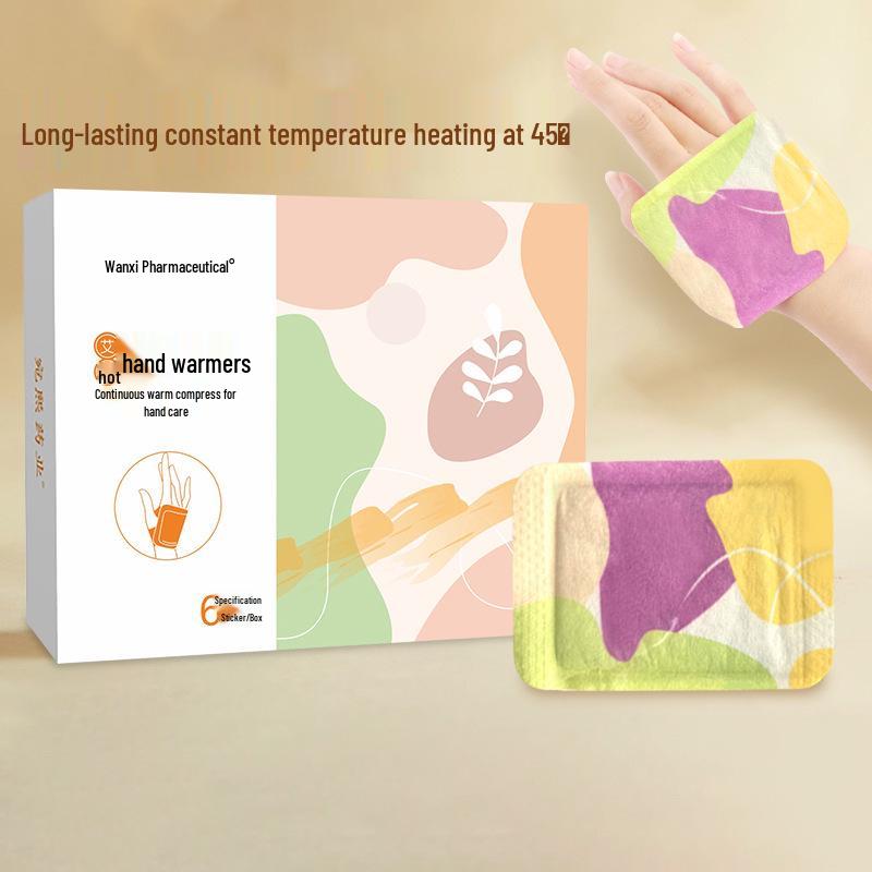Wearable Hand Warmer Sticker: Self-Heating Patch for Students and Office Use