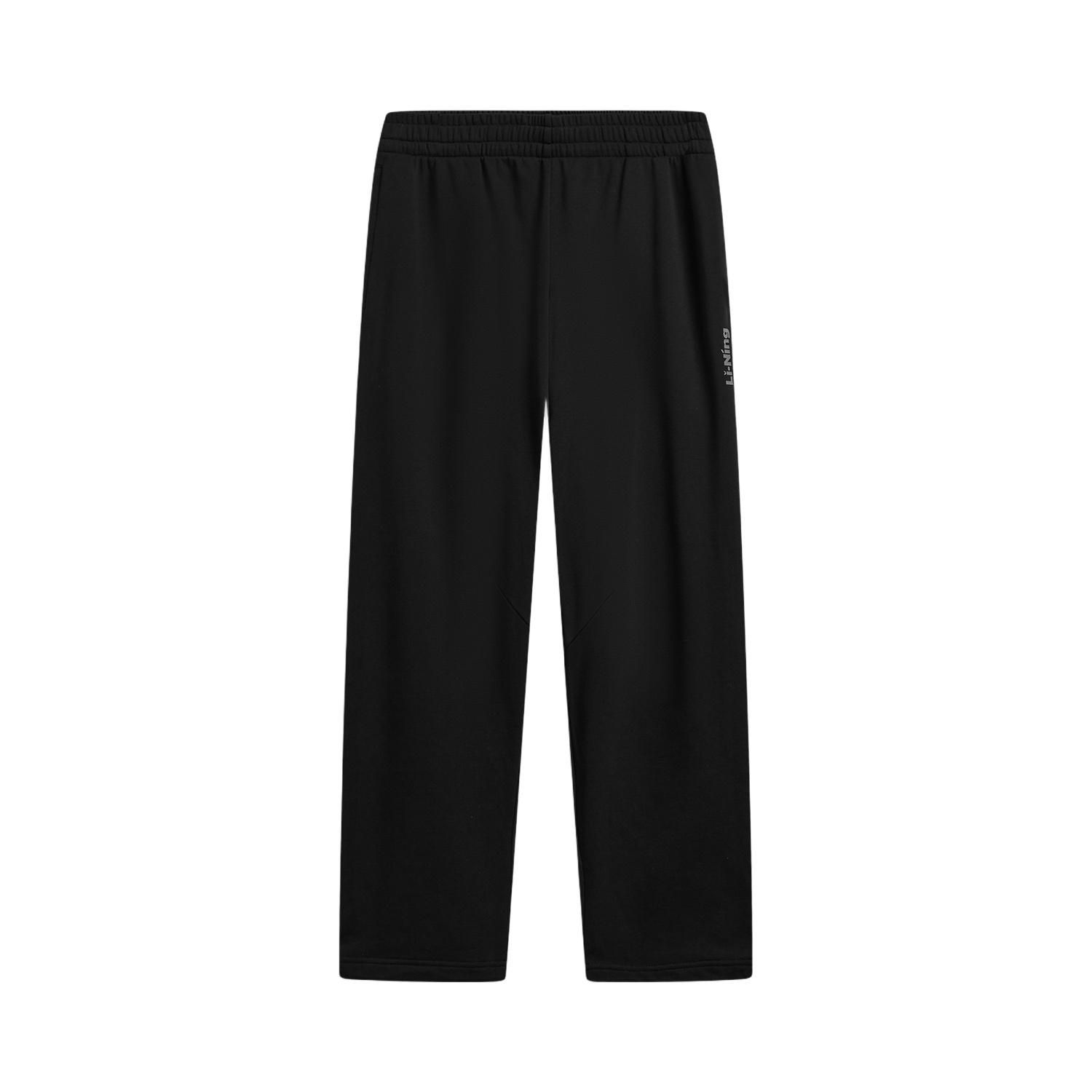 Li Ning Спортивный образ жизни Серия Логотип Вышитые спортивные штаны Мужские штаны AKLW287-1 S