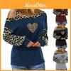Fashionable Women's Leopard Print Cold One Shoulder Blouse With Breathable Soft Fabric