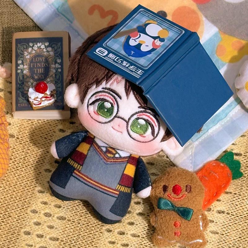 10cm Plush Toy Peripheral Cotton Doll Cute Backpack Hanging Pendant Ornament Gift Harry Potter