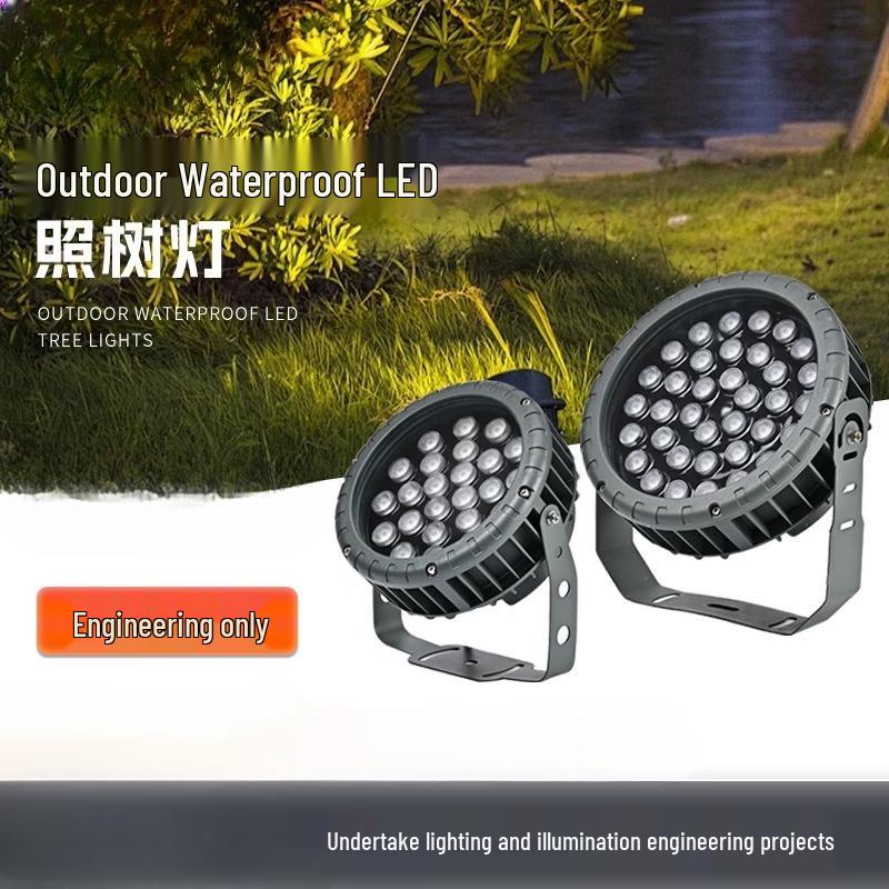 NuFeng Waterproof Colorful LED Garden Ground Light