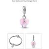 Pandora Mom Opalescent Heart Dangle Charm 793202c01