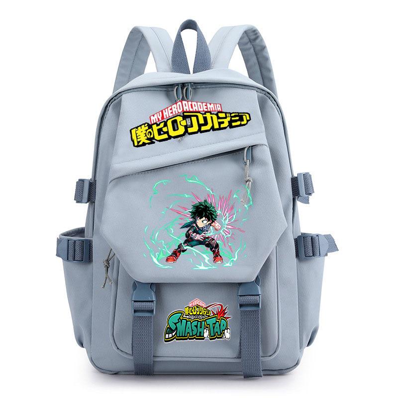 My Hero Academy School Bag Children's Backpack Elementary School Bag Male Female Junior High School Student College Student Campus Backpack