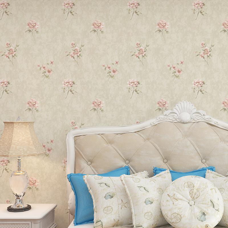 Light Purple 3D Floral Embossed Wallpaper for Bedroom, Living Room, Hotel, or Beauty Salon