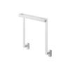 Yamazaki Kitchen Under-Sink Storage Door Towel Hanger, White, Approx. W20 x D9-10 x H25.5cm, Tower Series, Towel Rack, Towel Hanger Bar, 1985