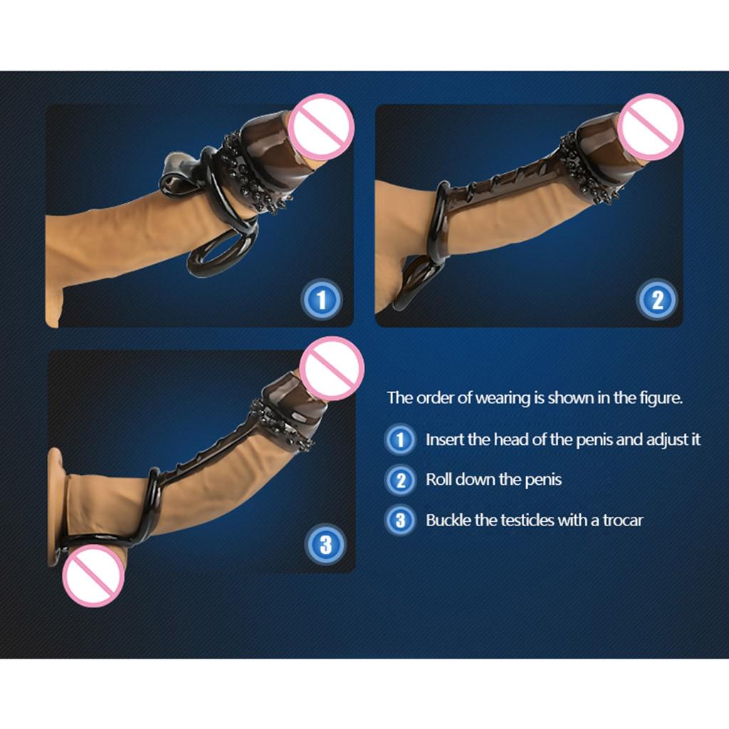 Spike Spike Tooth Set Crystal  Male Lock Sperm Set Bundle Sperm