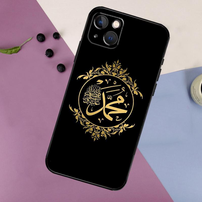 Muslim Islam Bismillah Allah Silicone Case For iPhone 17 15 13 12 11 14 Pro Max 16 Plus 12 13 Mini 16e 17 Air Back Cover