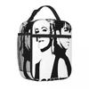 Bestselling Roxette Preppy School Lunch Bag Auto Travel Food Cooler Bag