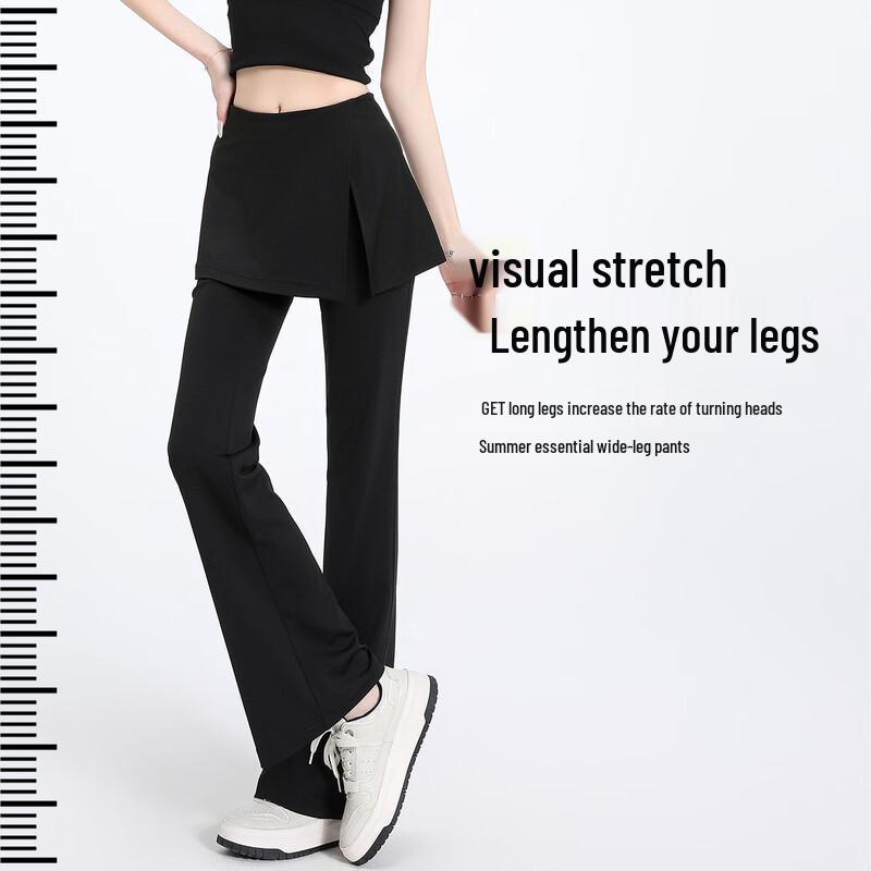 Dámské zvonové jógové kalhoty s vysokým pasem a ochranou proti slunci