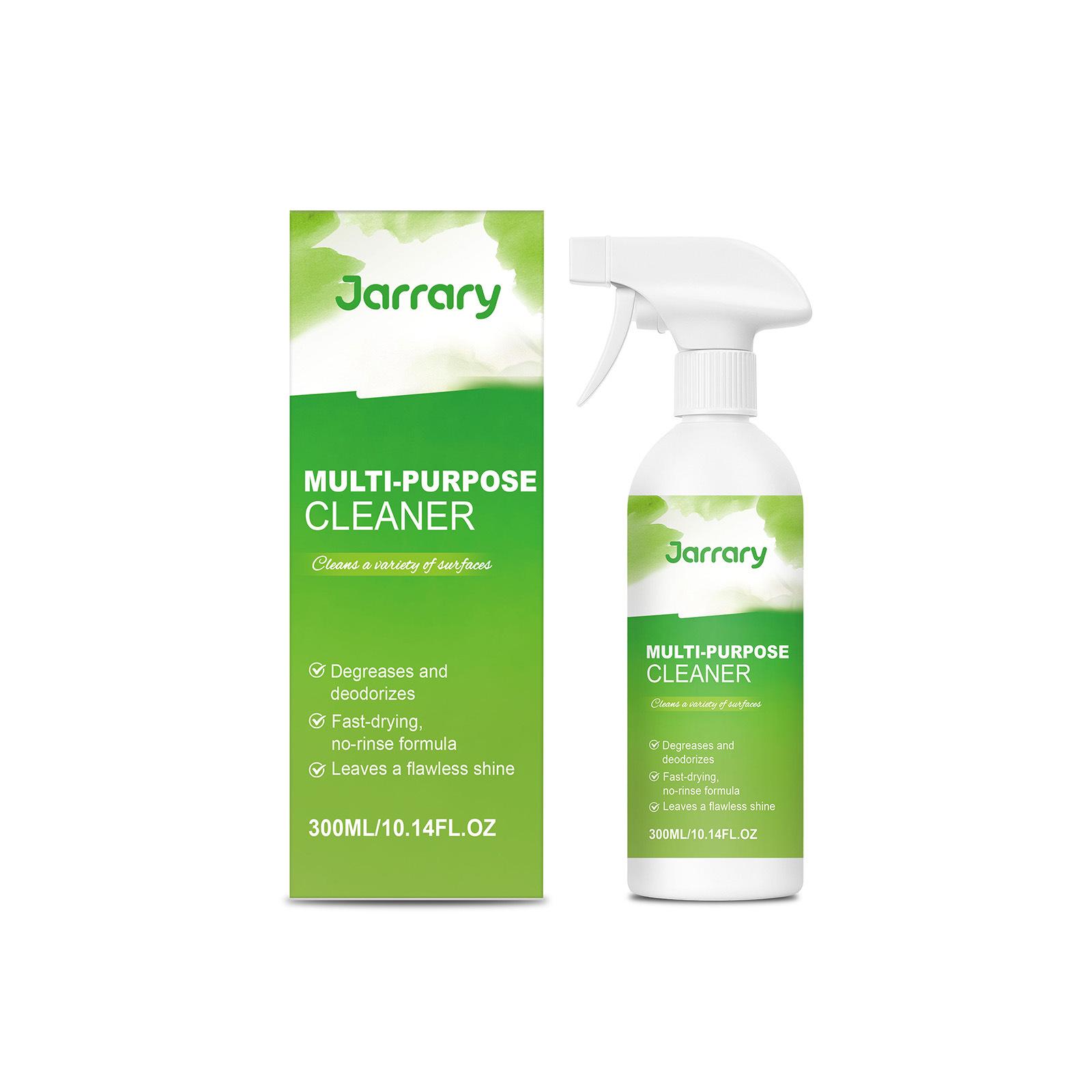 Jarrary Multi-Purpose Cleaning Spray for Kitchen, Utensils, Tiles & Heavy Oil Stains, Descaling. 300ml