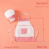 Set Grembiule e Cappello da Chef per Bambini per Fotografia, Cucina e Attività Artistiche