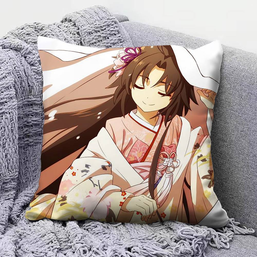 Kara no Kyoukai The Garden of Sinners Ryougi Shiki Home Sofa Cushion Covers and Aecorative Custom Pillow Covers