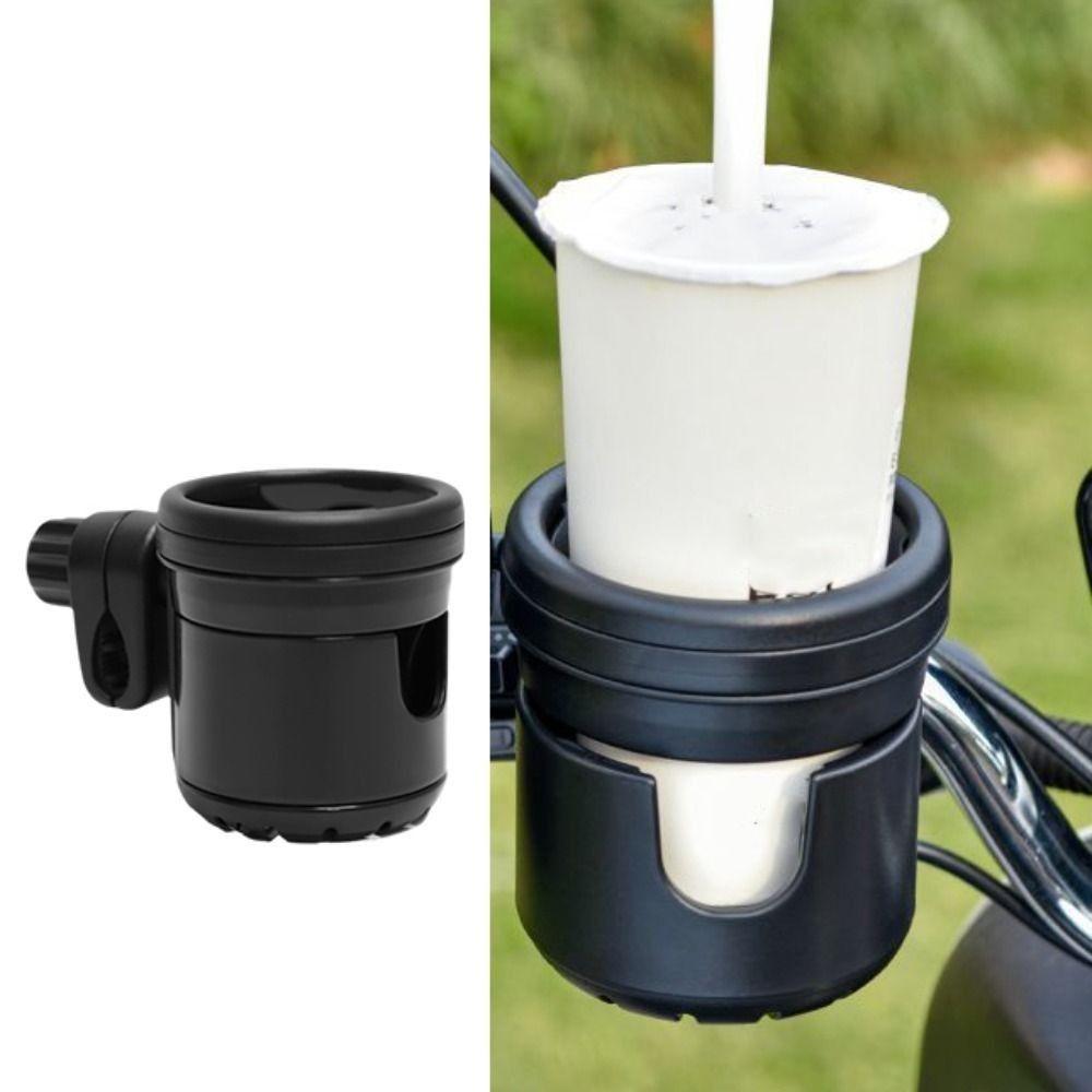 Rotating 2 in 1 Stroller Cup Holder Universal Trolley Drinks Holder  Bicycle