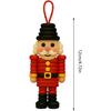 Christmas DIY Button Ornament Kits Handmade Button Santa Craft Kit Christmas Tree Shaped Christmas Decoration Hanging Ornament