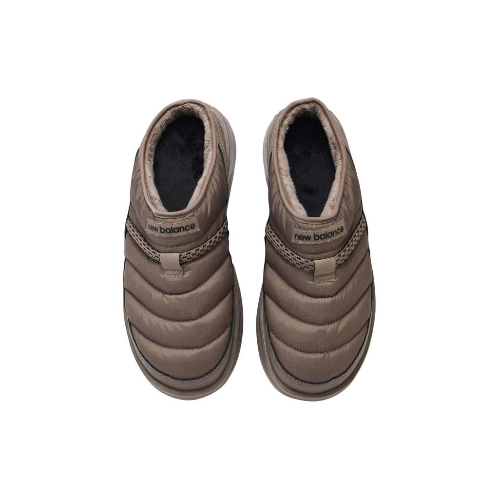 New Balance Nb Crvn Moc Mule T2 Comfortable Versatile Warm Low-Top Casual Shoes Unisex Shoes Light-Brown SUFMUMT2