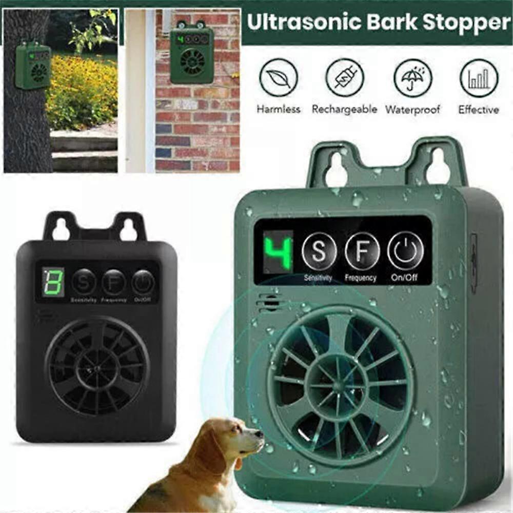 Anti Barking Devices for Dogs - Dog Bark Deterrent with 4 Modes | Rechargeable Waterproof Silencer | Works for Most Dogs, Indoors & Outdoors