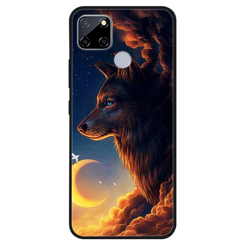 For Realme C25s C25 Case Painted Silicone Soft Phone Cover For Realme C25 C25S C21 C21Y C25Y Phone Case RealmeC25s C 25 s Funda