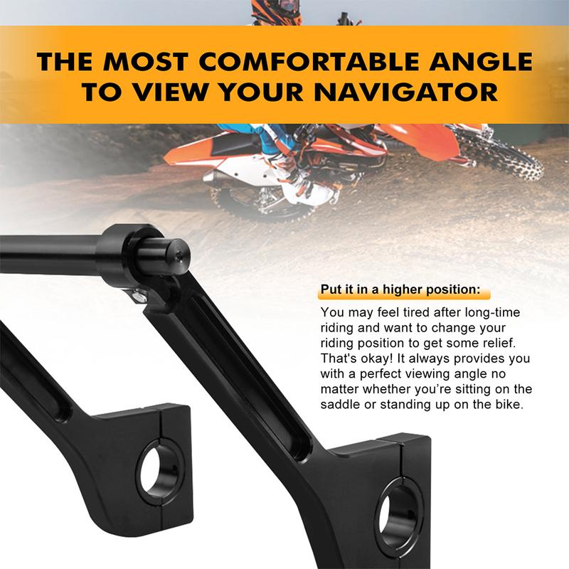 GPS Navigator Mount Bracket Holder for F2R Laba7 Roadbook Mount Arms Kit for Beta 125 150 200 250 300 350 400 430 RR 2015-2023