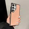Luxury Glitter Bling Veneer TPU Leather Phone Case For Samsung Galaxy S26 S25 S24 S23 S22 Ultra Shockproof Soft Proteciton Cover