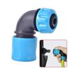 1/2" (12.5mm) ABS Garden Water Connector Soft Water Pipe Elbow Faucet Joint Garden Irrigation Hose Rapid Connection Adapter Tool